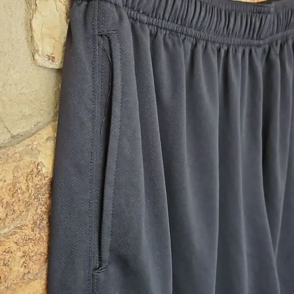 Champion Black Drawstring Waist Athletic‎ Shorts Sz 2XL
